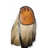 Image 3 : Scottish Horsehair Sporran with Engraved Badge and Leather Back, Made in Scotland
