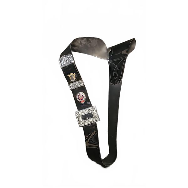 Newfoundland RNC Police Parade Belt with Insignia and Buckle
