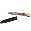 Image 1 : "Official" Rover Boy Scouts of Canada Folding Knife with Sheath, Wood Handle