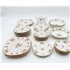 Image 1 : Royal Albert England Bone China Petit Point 54-Piece Dinnerware Set Plus 2 Grimwades