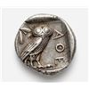 Image 2 : Ancient Greek Silver Tetradrachm Coin Athens Owl and Athena Circa 5th Century BCE
