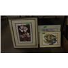 Image 4 : 3 FRAMED PICTURES