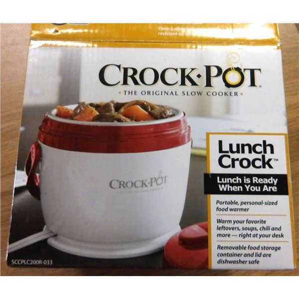 LUNCH CROCK POT IN ORIGINAL BOX