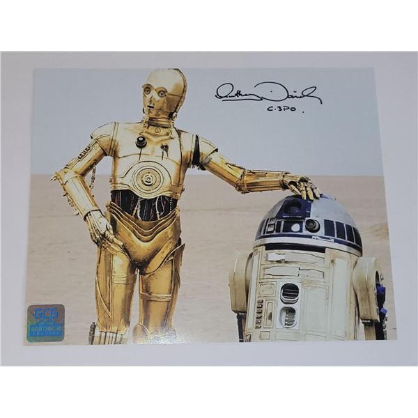 SIGNED ANTHONY DANIELS CPO MOVIE PHOTO