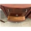 Image 12 : Classic Cherry Suite - 1 Tall Armoire, 1 Cedar Chest Bench and 2 Matching 3-Drawer Nightstands