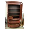 Image 2 : Classic Cherry Suite - 1 Tall Armoire, 1 Cedar Chest Bench and 2 Matching 3-Drawer Nightstands