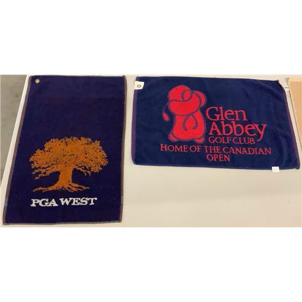 11 Vintage Golf Towels - Masters, 1989 US Open, Pebble Beach, Old Course, Muirfield Village and More