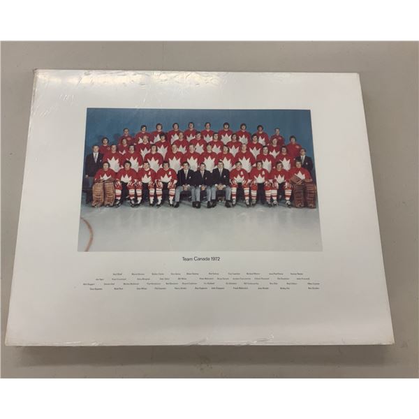 Team Canada 1972 Hockey Legends - Bulk Pack of 100 Unopened 20 x 16 Team Photo Prints with Roster