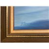 Image 2 : "Winter Cabin in the Mountains" Original Oil Painting, Signed B. Benson