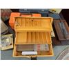 Image 3 : Gone Fishin Collection - 10 Plano, Old Pal and Metal Tackle Boxes with Flies, Creel and Net
