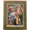 Image 1 : The Jack Nicklaus Print - 1 Limited Edition Golden Bear Career Tribute 1759/2000, Framed 20 x 26