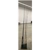 Image 1 : Eight Assorted Fishing Rods in 10-Slot Holder incl. Sage, Temple Fork, Bamboo, Fiberglass