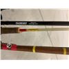 Image 5 : Eight Assorted Fishing Rods in 10-Slot Holder incl. Sage, Temple Fork, Bamboo, Fiberglass