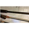Image 7 : Eight Assorted Fishing Rods in 10-Slot Holder incl. Sage, Temple Fork, Bamboo, Fiberglass