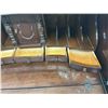 Image 5 : Serpentine Front Walnut Slant Front Secretary Desk 