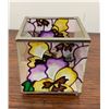 Image 7 : Candle Lot With Glass Hurricanes, Metal Holders, Glass Votives, Tea Lights, Decor