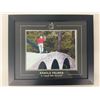Image 1 : Arnie's Army Keepsake - Arnold Palmer A Legend Bids Farewell Framed Masters Photo with Logo Mat