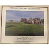 Image 1 : 1990 Open Championship St Andrews Old Course Framed Golf Print - Nick Faldo Year, 22.5" x 28"