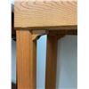 Image 3 : Wood Console Table with Blue Laminate Top