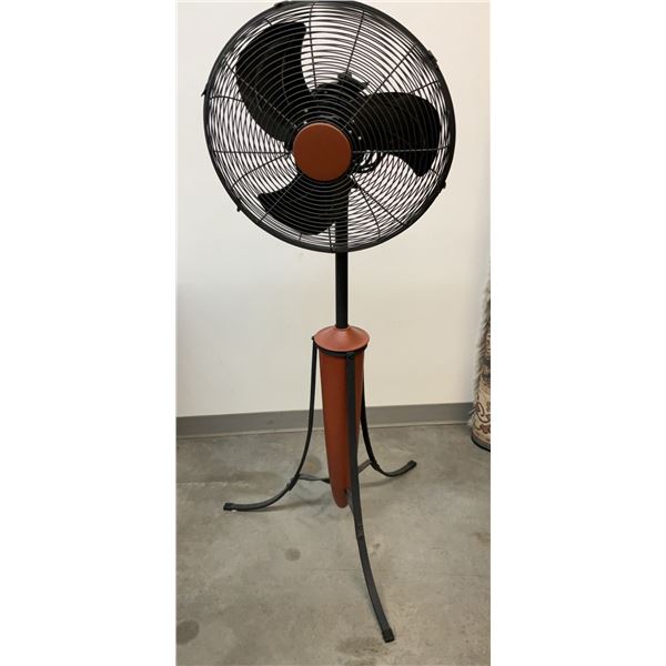 Keep Cool in Style - Holmes HPF650 Wrought Iron Outdoor Oscillating Stand Fan, 18" Blade, Tested
