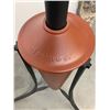 Image 2 : Keep Cool in Style - Holmes HPF650 Wrought Iron Outdoor Oscillating Stand Fan, 18" Blade, Tested