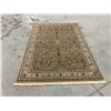 Image 1 : Royal Raj Collection Olefin Pile Area Rug, 160 x 235 cm (Approx. 5'3" x 8'), Beige Floral