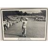 Image 1 : The Hawk at Merion - Ben Hogan 1950 U.S. Open 1-Iron Framed Black and White Print, 33.25" x 21.5"