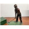 Image 4 : Don Toney Signed Golf Statue and ESQ Golf Watch Gift Box (Golf Balls, Tee, Accessories)