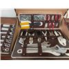 Image 3 : Hard Shell Tool Case with Assorted Screwdrivers, Wrenches, Pliers, Allen Keys, Some Tools Missing