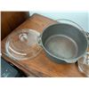 Image 2 : Penguin Ice Bucket, RSVP's Popcorn Popper, Asparagus Cooker, Cast Iron Pot with Glass Lid