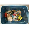 Image 2 : Fishing Gear Lot with Lures, Reels, Daiwa Minicast, and Blue Tote Storage Bin
