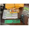 Image 3 : Fishing Gear Lot with Lures, Reels, Daiwa Minicast, and Blue Tote Storage Bin