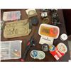 Image 8 : Fishing Gear Lot with Lures, Reels, Daiwa Minicast, and Blue Tote Storage Bin