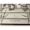 Image 3 : BJ Brown Signed Print "The Wild Ones" with Horses and Rider, Framed Under Glass 31" x 18.5"
