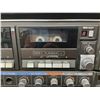 Image 10 : Vintage Panasonic Karaoke Stereo - 8-Track, 2 Cassette Decks, Echo Mic and Singing Machine Tapes