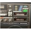 Image 12 : Vintage Panasonic Karaoke Stereo - 8-Track, 2 Cassette Decks, Echo Mic and Singing Machine Tapes