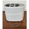Image 5 : Squeeze and Toast Kitchen Lot - 1 Vintage Wear-Ever Juicer, 1 Boxed Hot Dog Toaster, 3 Mugs and More
