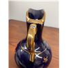 Image 8 : French Romance in Cobalt - 3 Limoges Style Porcelain Pieces with Gold Colonial Couple Decor