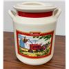 Image 14 : 6 Ceramic Vases, Pitcher, and Farmall Ceramic Canister