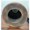 Image 18 : Wood Candle Holder with Bee Candle, Medalta Potteries Crock, and Carved Pottery Lantern