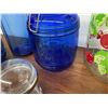 Image 3 : Glass Storage Jars, Dispenser, Maple Bottle, and Additional Unpictured Glassware