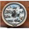Image 2 : Limited Edition Mystic Spirits Wolf Plate, Royal Imperial Plates, Tiles, Citizen Wall Clock