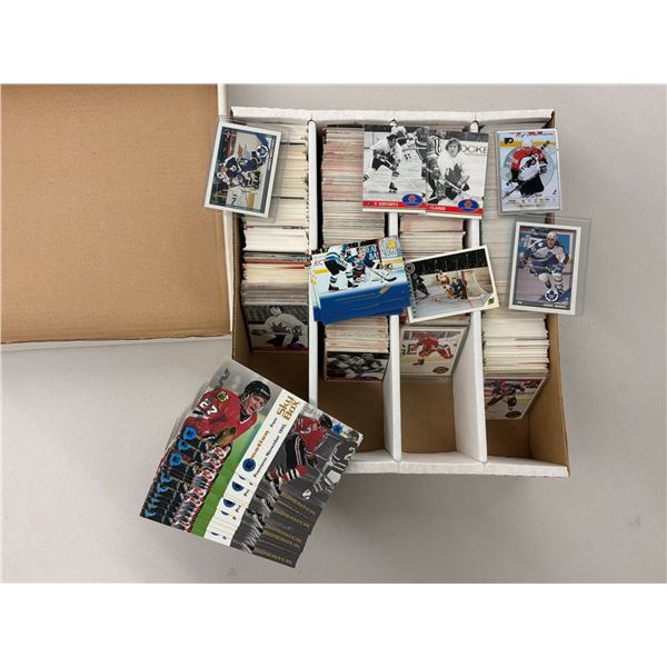 Hockey Trading Cards Including 1990s Score And Pro Set