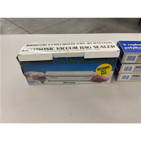 Decosonic Vacuum Bag Sealer No. 828