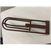 Image 2 : Collapsible Saddle Rack - 1 Wall Mounted Steel Tubular Saddle Holder for Barn or Tack Room