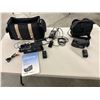 Image 1 : Collection of 2 Working Sony Video8 Handycams - 1 CCD-F70 8x Zoom, 1 CCD-TR77 10x Zoom with Extras