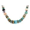Image 3 : Navajo T&R Singer Sterling Multistone Necklace