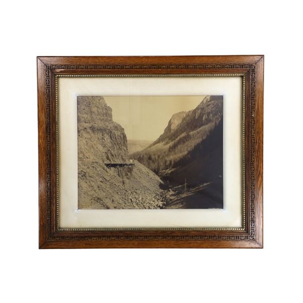 Frank Jay Haynes (1853-1921) Mammoth Plate Photo