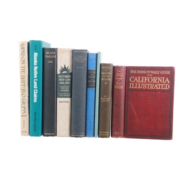 Vintage Western Americana Book Collection (9)