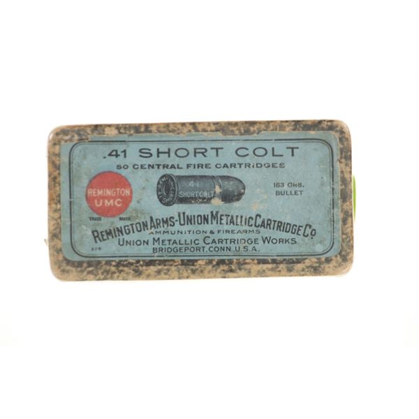 Antique Remington-UMC .41 Short Colt CF Cartridges